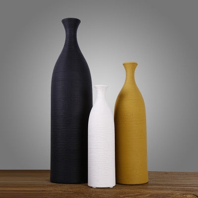 Modern Minimalist Ceramic Flower Vase