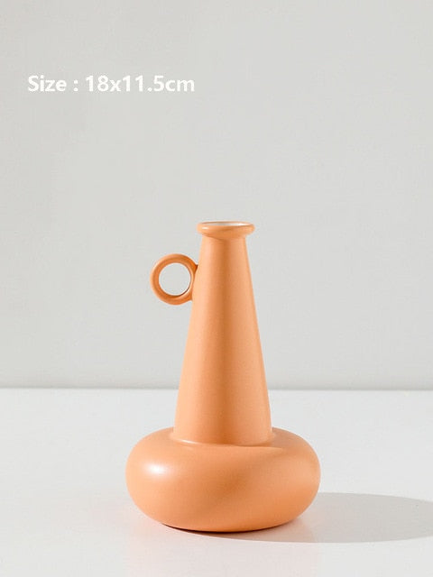 Minimalist Semi-handmade Ceramic Vase