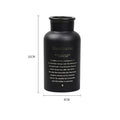 Nordic Black Glass Vases