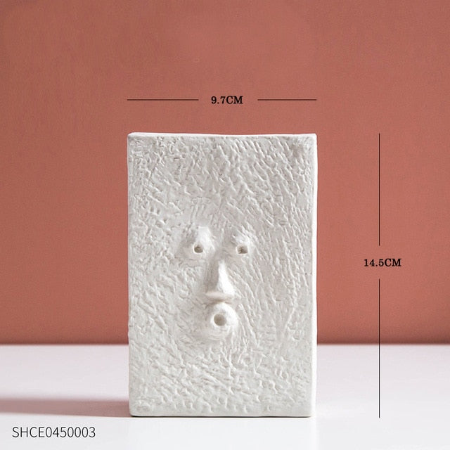 White Ceramic Vase