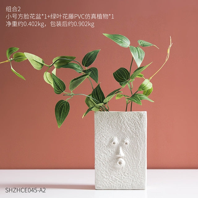 White Ceramic Vase