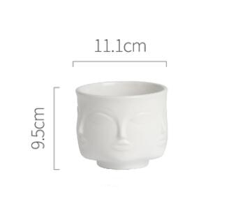 Man Face Vase