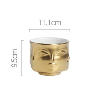 Man Face Vase