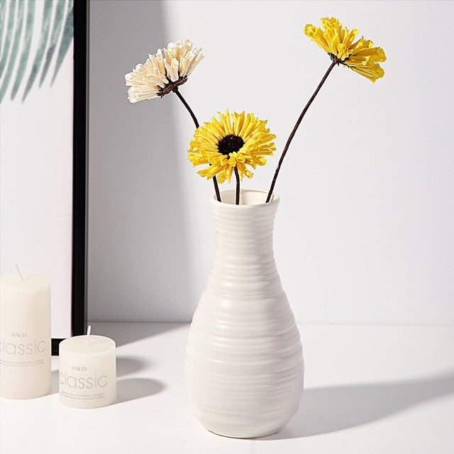 Plastic Flower Vase